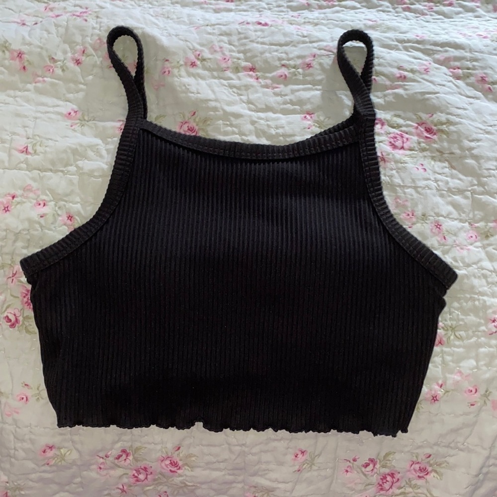 Hollister crop bikini top